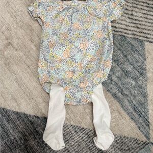 Carter's Floral Baby Set - Easter spring